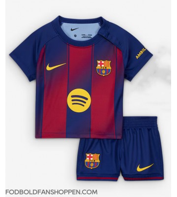 Barcelona Frenkie de Jong #21 Hjemmebanetrøje Børn 2025-26 Kortærmet (+ Korte bukser)